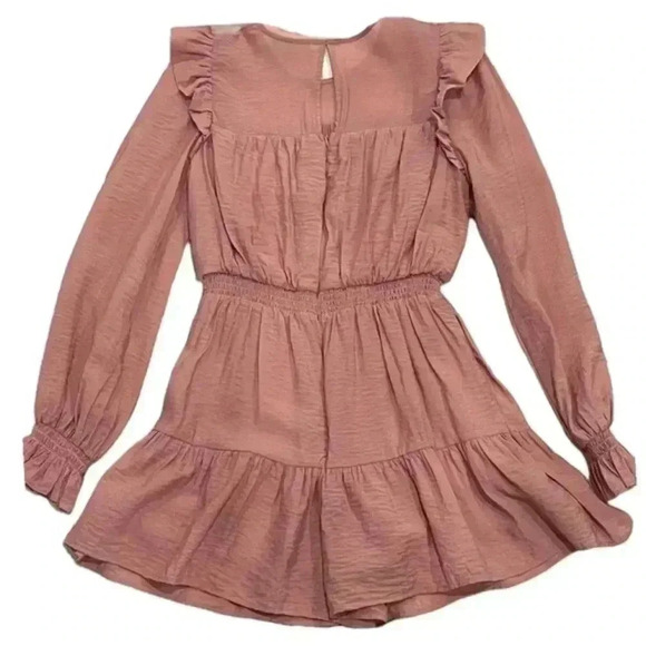 MP_LA'VEN Ruffle Long Sleeve Romper‎ - Picture 3 of 9